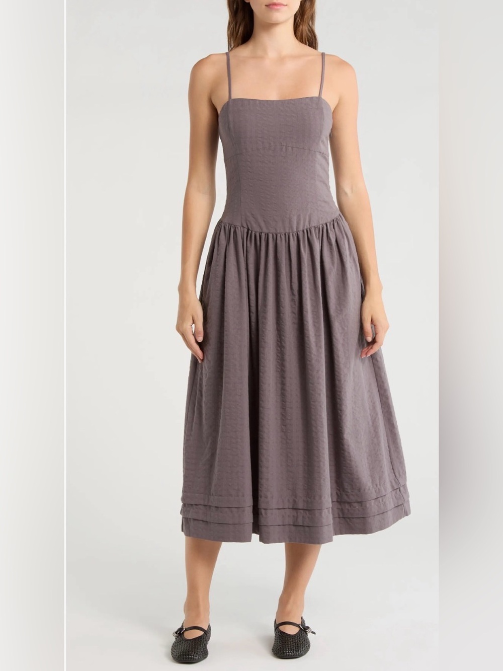 rag & bone Pricilla Cotton Seersucker Sundress